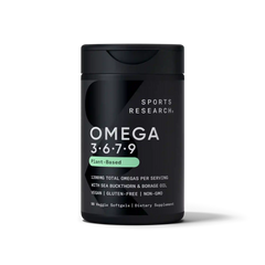 Vegan Omega 3-6-7-9 (90 veggie softgels)