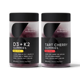 Vegan Vitamin D3 + K2 & Tart Cherry Gummies Bundle